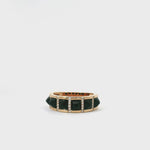 Load and play video in Gallery viewer, Onyx Pyramids Ring
