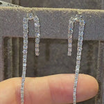 Load and play video in Gallery viewer, Lounging Diamond Earrings
