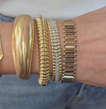 Load and play video in Gallery viewer, Watchstrap Gold Bracelet
