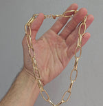 Load and play video in Gallery viewer, Chunky Paperclip Chain
