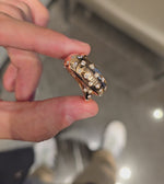 Load and play video in Gallery viewer, Polkadot Criss Cross Ring
