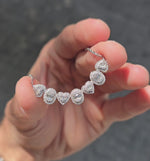 Load and play video in Gallery viewer, Hearts &amp; Ovals Illusion Necklace
