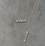 Load and play video in Gallery viewer, Bezel Row Necklace
