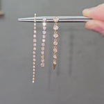 Load and play video in Gallery viewer, Linked Diamonds Earrings
