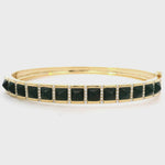 Load and play video in Gallery viewer, Onyx Pyramid Bracelet
