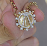 Load and play video in Gallery viewer, Crown of Pearl Necklace
