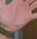 Load and play video in Gallery viewer, Diamond Arc Necklace

