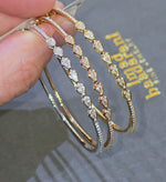 Load and play video in Gallery viewer, Bezel-Pear Horizon Bracelet
