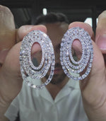 Load and play video in Gallery viewer, Sillange Diamond Earrings
