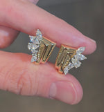 Load and play video in Gallery viewer, Garden Crest Earrings
