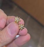 Load and play video in Gallery viewer, Mini Inflated Daisy Studs
