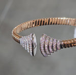 Load and play video in Gallery viewer, Prism Pavè Tubogas Bangle

