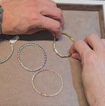 Load and play video in Gallery viewer, Rodded Tennis Bracelet
