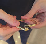 Load and play video in Gallery viewer, Bamboo Bracelet Large Model
