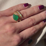 Load and play video in Gallery viewer, Emerald Sway Ring
