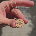 Load and play video in Gallery viewer, Talisman Eye Necklace
