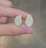 Load and play video in Gallery viewer, Diamond Petal Earrings
