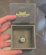 Load and play video in Gallery viewer, Emerald Birwaz Ring, Small Size
