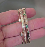 Load and play video in Gallery viewer, Velvet Polkadot Bracelet
