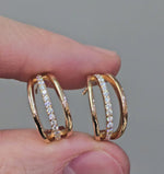 Load and play video in Gallery viewer, Triplet Hoops
