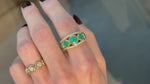 Load and play video in Gallery viewer, Malachite Pebble Ring
