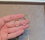 Load and play video in Gallery viewer, Diamond Whisper Hoops

