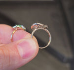 Load and play video in Gallery viewer, Crimson Ripple Ring
