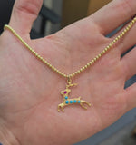 Load and play video in Gallery viewer, Reindeer Pendant
