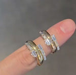 Load and play video in Gallery viewer, Baguette Coastline Ring
