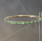 Load and play video in Gallery viewer, Emerald &amp; Diamond Dana Bracelet

