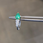 Load and play video in Gallery viewer, Emerald Trinkle Earrings
