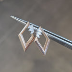 Load and play video in Gallery viewer, Marquise Frame Earrings
