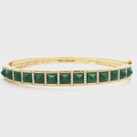 Load and play video in Gallery viewer, Malachite Pyramid Bracelet
