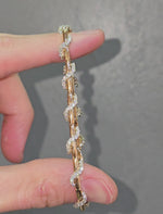 Load and play video in Gallery viewer, Diamond Vine Bracelet
