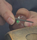 Load and play video in Gallery viewer, Emerald Trinkle Earrings
