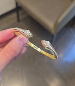 Load and play video in Gallery viewer, Dual Snake Head Bracelet
