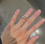 Load and play video in Gallery viewer, Polkadot Criss Cross Ring
