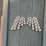 Load and play video in Gallery viewer, Bezel Cascade Earrings
