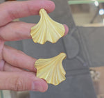 Load and play video in Gallery viewer, Gold Phantom Earrings
