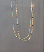 Load and play video in Gallery viewer, Elongated Color Capsule Necklace
