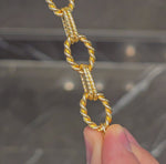 Load and play video in Gallery viewer, Double-Knotted Rope Chain
