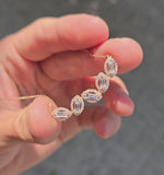 Load and play video in Gallery viewer, Baguette Diamonds Halo Necklace
