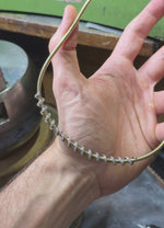 Load and play video in Gallery viewer, Diamond Coil Necklace
