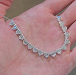 Load and play video in Gallery viewer, Heart-Illusion Diamond Necklace
