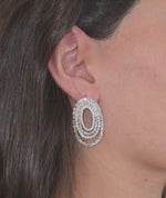 Load and play video in Gallery viewer, Sillange Diamond Earrings
