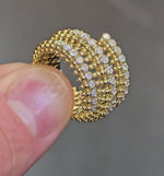 Load and play video in Gallery viewer, Diamond Fern Ring
