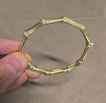 Load and play video in Gallery viewer, Diamond Bamboo Bracelet
