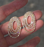 Load and play video in Gallery viewer, Sillange Diamond Earrings
