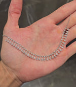 Load and play video in Gallery viewer, Round &amp; Pear Shape Expandable Necklace
