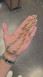 Load and play video in Gallery viewer, Braided Chain Necklace
